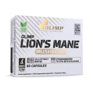 Olimp Lions Mane Mushroom Front of Pack