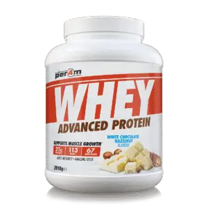 Per4m Advanced Whey White Chocolate Hazelnut front