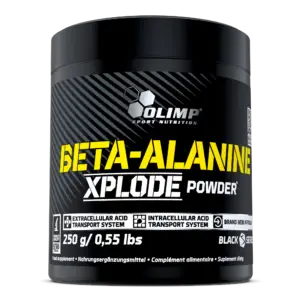 Olimp Beta Alanine Xplode front of tub