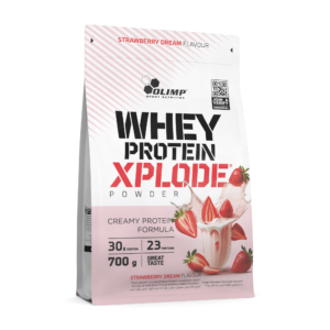 Olimp Whey Protein XPLODE Strawberry 700g front of pack