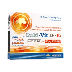 Olimp Labs Vitamin D3+K2 4000IU Front of pack