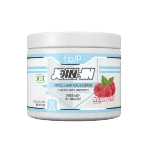 tbJP Join-In Raspberry Flavour front of tub