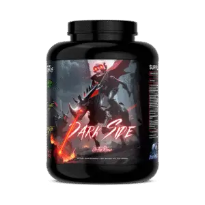 Project M Supplements - Dark Side of The Rhino Pre Workout - Front of Tub