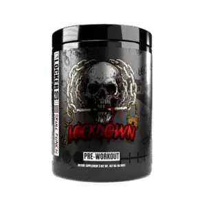Supp Locker - Lockdown Pre Workout - Front of Tub Image