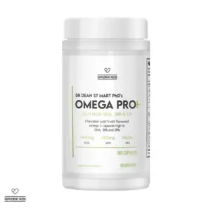 Supplement Needs Omega Pro Front of Pot - 180 Capsules