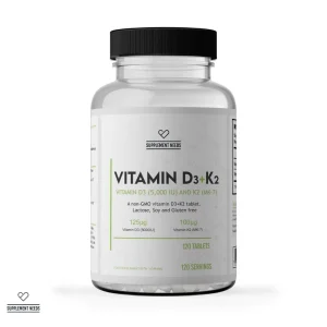 Supplement Needs Vitamin D3&K2